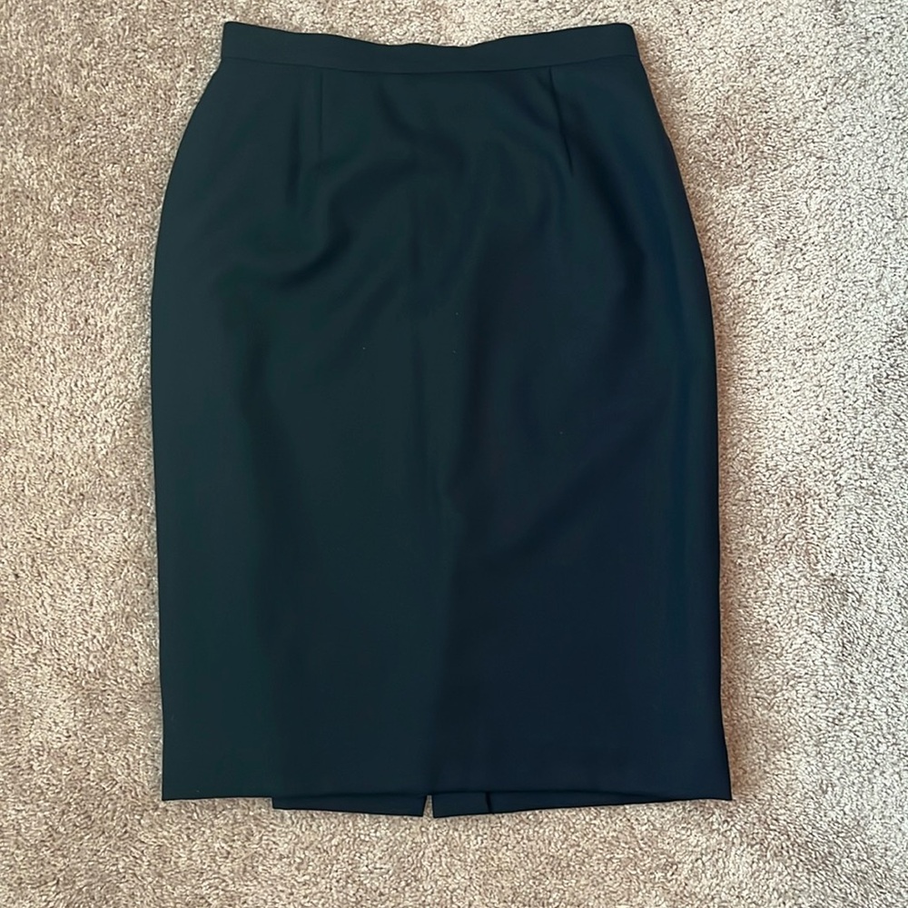 En Avance Wool Pencil Skirt